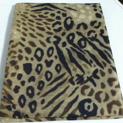 New Creative Bath Fabric Shower Curtain 72"X 72" Animal prints brown waterproof - Image 1 of 4