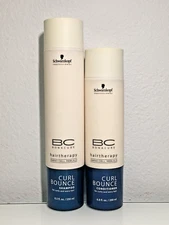 Schwarzkopf Bonacure Hairtherapy Curl Bounce Shampoo 8.5 oz & Conditioner 6.8 oz
