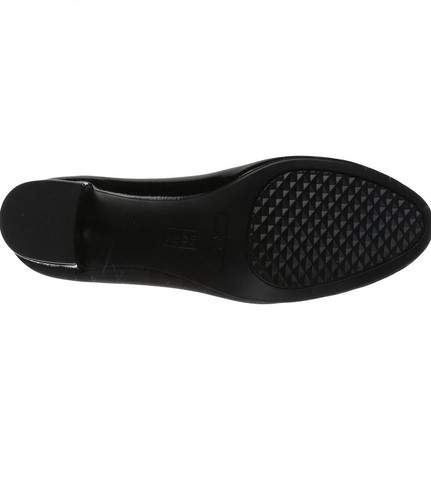 Brand New A2 by Aerosoles Notepad Dress Heels Patent Black Womens Size 6 - Picture 4 of 12