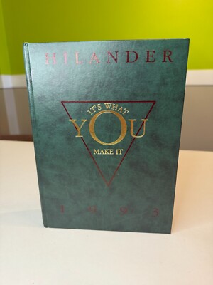 1993 Hiland High School Berlin Ohio Hilander Yearbook