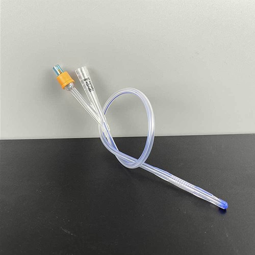 Medical Disposable 2 Way Silicone Urinary Catheter For 8r/12/14/16/18/20/22/24Fr - Picture 13 of 23