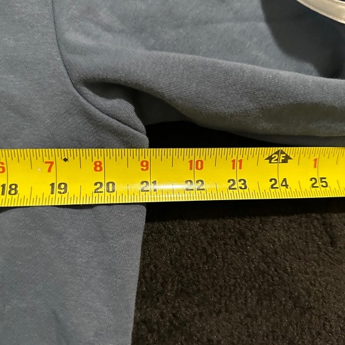 Adidas Hoodie mit durchgehendem Reißverschluss Herren mittel Sweatshirt blau langärmelig Kapuze lässig - Bild 6 von 11