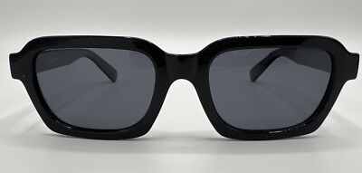 Meller Adisa All Black Rectangular Sunglasses Ad3-Tutcar 230427 | eBay