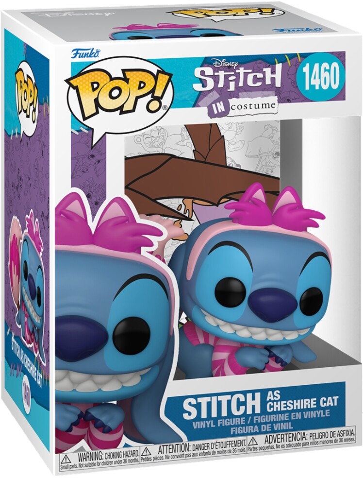7056306 Merchandising Disney: Funko Pop! - Lilo & Stitch - Stitch As Cheshire Ca