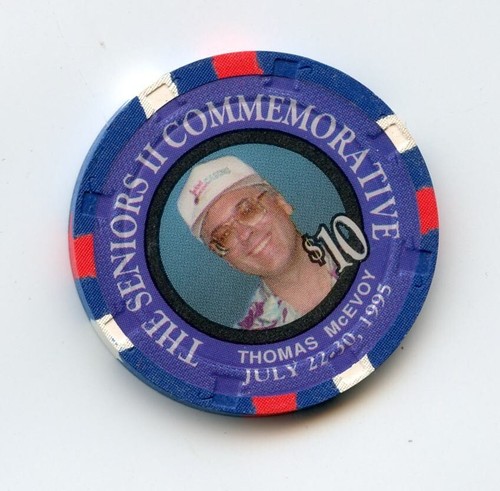 10.00 Chip from the Oceanside Card Club Oceanside California McEvoy