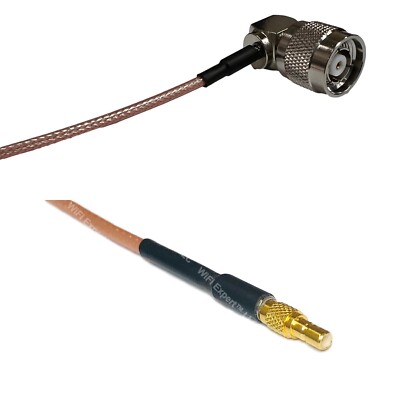 RG316 RP-TNC Male Angle to SSMB Male RF Cable Rapid-SHIP LOT
