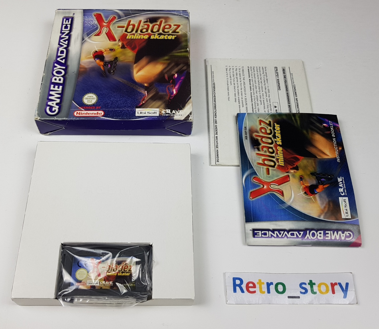 Nintendo Game Boy Advance GBA - X-Bladez Inline Skater - PAL - EUR
