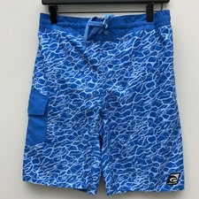 Boys Laguna Swim Trunks Large 14-16 Blue