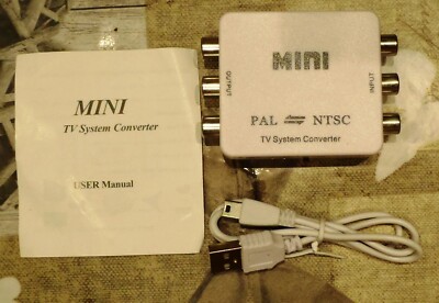 Mini PAL/NTSC zu PAL/NTSC bidirektionales convertor/Adaptor (DE Sending)