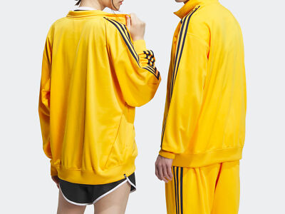 Adidas Original Mens BB TRACKTOP JACKET IK9151 AMBIENT GOLD