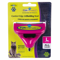 Furminator Cat Large L Over 10 Lbs Comfort Edge Deshedding Head For All Hair Furminator Cat Large L Over 10 Lbs Comfort Edge Deshedding Head For All Hair