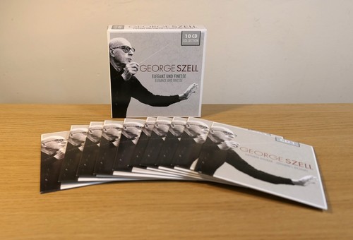 George Szell Elegance And Finesse 10 CD Box Set *LIKE NEW* Eleganz Und Finesse - Picture 3 of 3