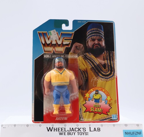 Akeem Recio WWF Wrestling 1990 Hasbro Action Figur...