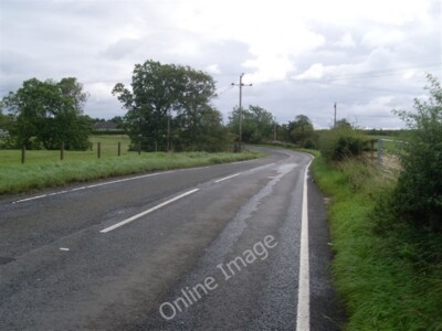 Foto 6x4 Kurve auf Crosshill Road Kirkintilloch westlich von Boghea c2009