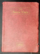 1932 Sierra Vista Bret Harte Union High School Yearbook Angels Camp CA (69)