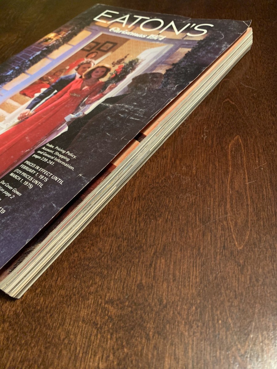 1974 Eatons Christmas Catalogue Canada | eBay