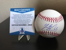 Los Angeles Dodgers Yasmani Grandal Signed MLB Baseball with Beckett COA