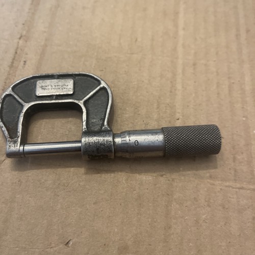 THE LUFKIN RULE CO. No.1811 OUTSIDE MICROMETER PAT MADE IN USA -b12 - Picture 9 of 9