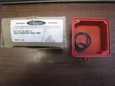 Farady 3014B-0-14 Weatherproof Box Red w/ One 1/2" Hub NEW FREE SHIPPING