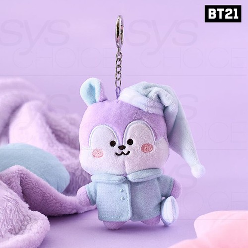 BTS BT21 Official Authentic Goods NEW BASIC PAJAMA PLUSH KEY RING + Tracking# - Picture 5 of 15