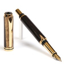 Baron Fountain Pen - Two-Tone Blackwood