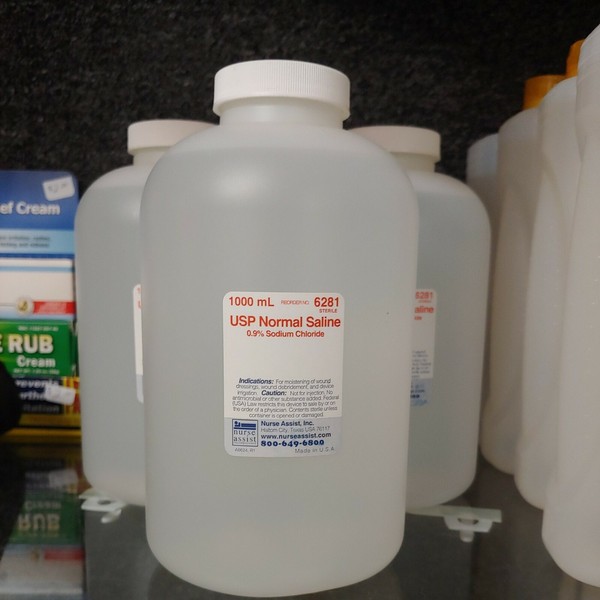 1 Bottle 1000ml Sterilei Rrigation Solution Usp Normal Saline Sodium Chloride Zonadialer Com