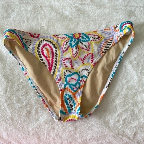 Victoria's Secret multi way cream paisley floral print Tankini set 34C - Picture 4 of 8