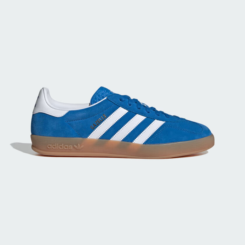 Мужские кроссовки ADIDAS ORIGINALS GAZELLE JI2061 Синяя птица / Белое облако / Резинка