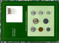 Coin sets of all nations East Germany GDR w/c 1979-1981 UNC 5 Mark 1979 KM29 32K
