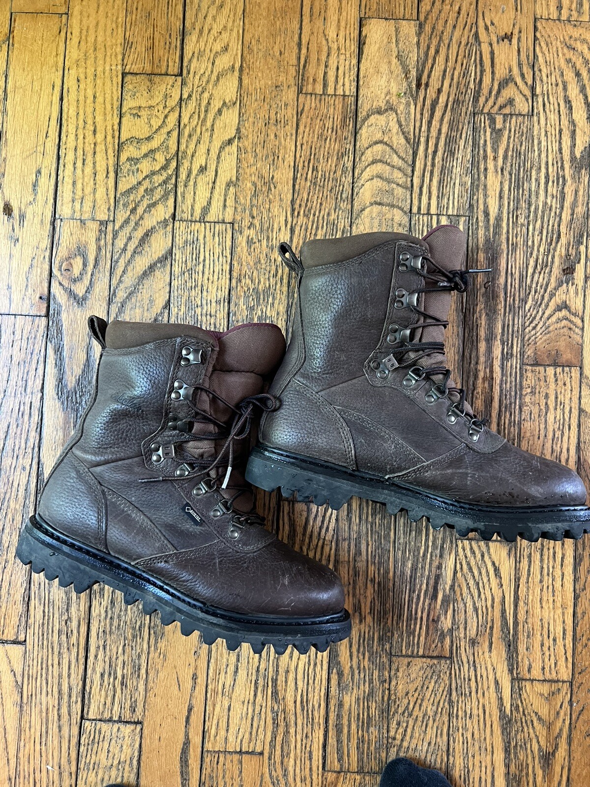 Cabela's Iron Ridge Boots Mens Size 8 Goretex Insulated Leather Hunting