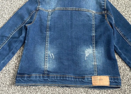 Zara Girls Denim Jacket Age 7 - Picture 7 of 9