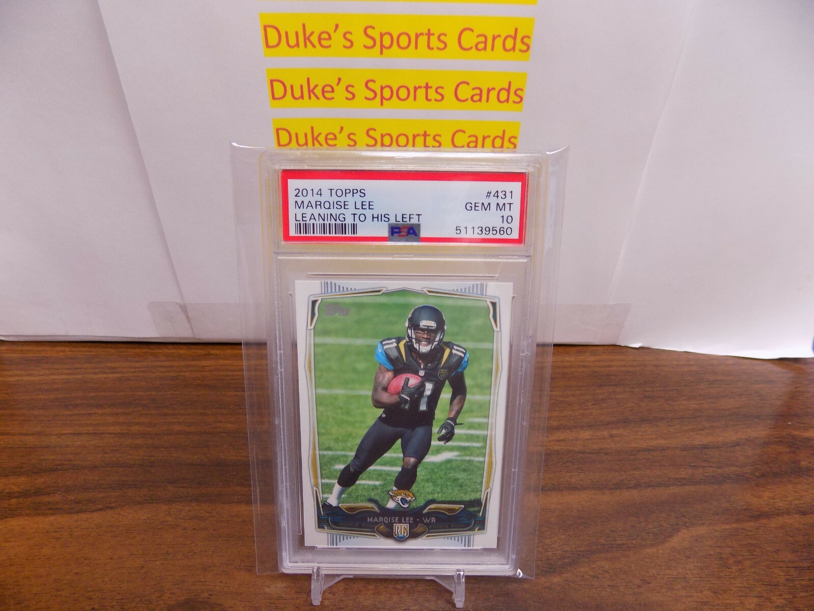 Marqise Lee Topps #431 Leaning to His Left