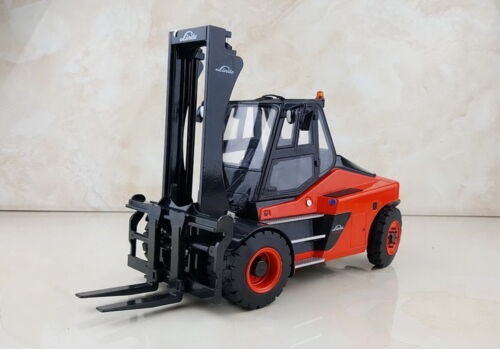 1/25 Scale Linde Diesel Heavy Forklift Trucks Diecast Model Collection Toy Gift - Picture 1 of 8