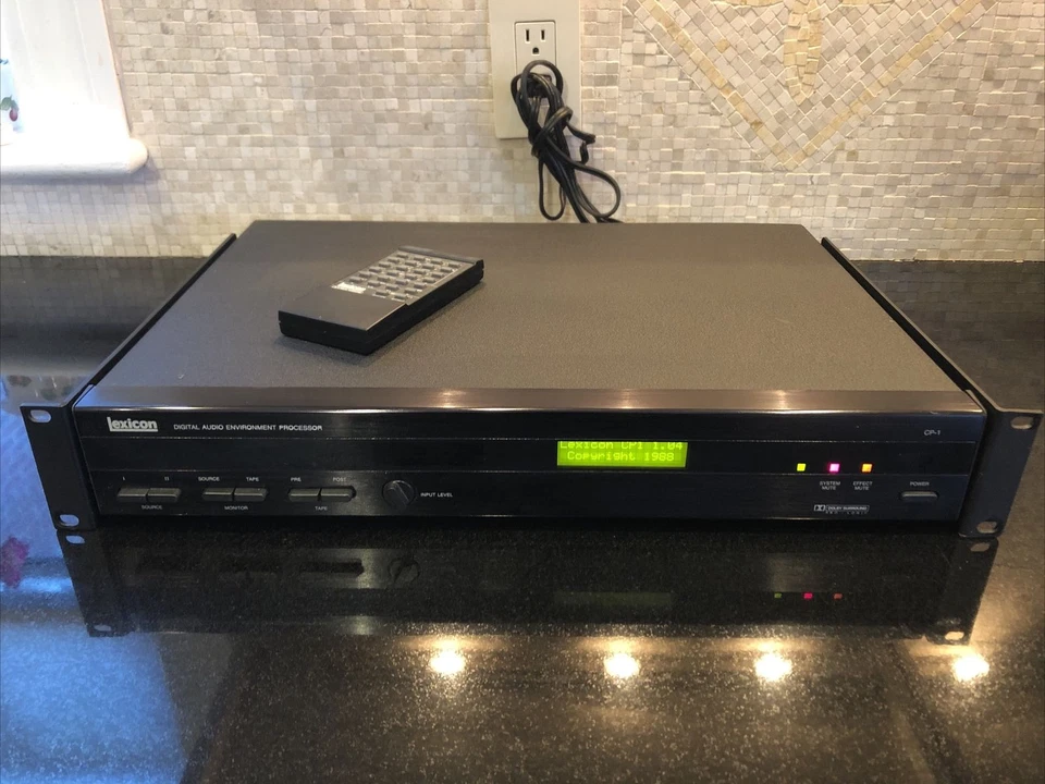 Lexicon CP-1 Digital Audio Environment Processor Lexicon Pro-Logic Remote - Image 2 of 4