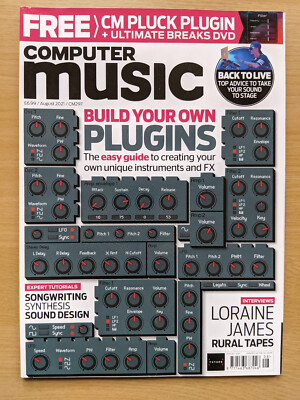 Computer Music Magazine Issue 297 (August 2021, Build Plugins, Loraine James)