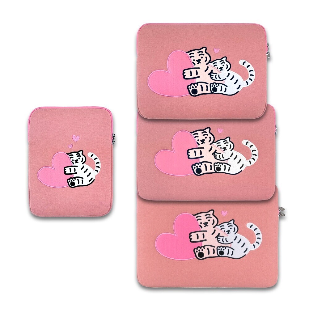 【MUZIK TIGER】Laptop/Tablet Pouch★Hug Tiger [15-16inch] MUZIK TIGER Hug Tiger Laptop Tablet Pouch Sleeve Official