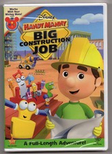 Disney Handy Manny Big Construction Job Full Length Adventure New Sealed DVD