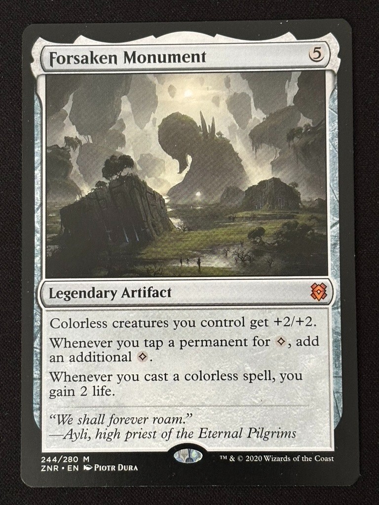 MTG 神無き祭殿　Zendikar Expeditions Magic the Gathering MTG Zendikar Expeditions Godless Shrine