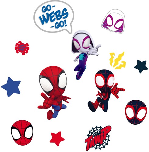 Spidey And His Amazing Friends Wall Stickers Decals Home Decor Wall Art - Picture 2 of 3
