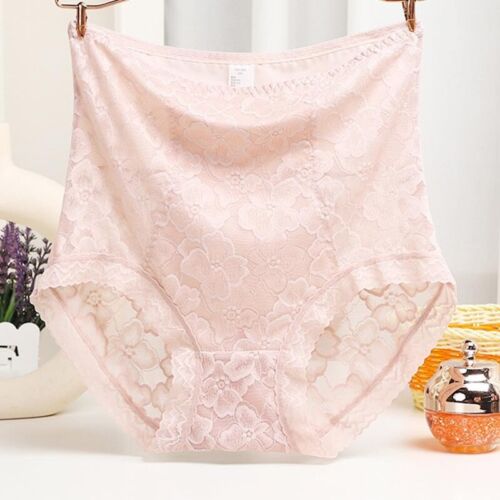Slip donna vita alta mutandine oversize pizzo jacquard mutande mutandine - Foto 5 di 13