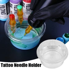 Tattoo Needle Holders 20PCS Disposable Tattoo Accessories Cleaning Cup Supplies