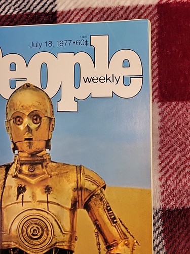 18 juillet 1977 People Magazine : Star Wars C-3PO couverture N.m/non lu/sans étiquette - Photo 5/24