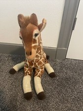 FAO Schwarz Large Giraffe Plush Toys R Us Geoffrey Toy Stuffed Animal 24 Inches