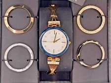 Nicole Miller New York Watch with interchangeable Bezels
