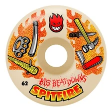 Spitfire Big Beatdowns Formula Four Classic 60mm 99d Skateboard Wheels