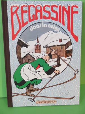 Comic,becassine dan la neige,Copyrigth by Gautier et Languereau,1993