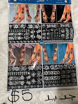 HENNA STENCIALS