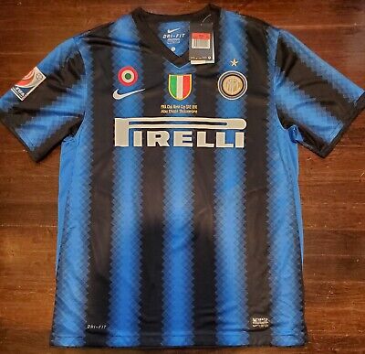 Inter Milan Jersey 2010/11 Authentic Club World Cup Zanetti Inter Milan Jersey 2010/11 Authentic Club World Cup Zanetti