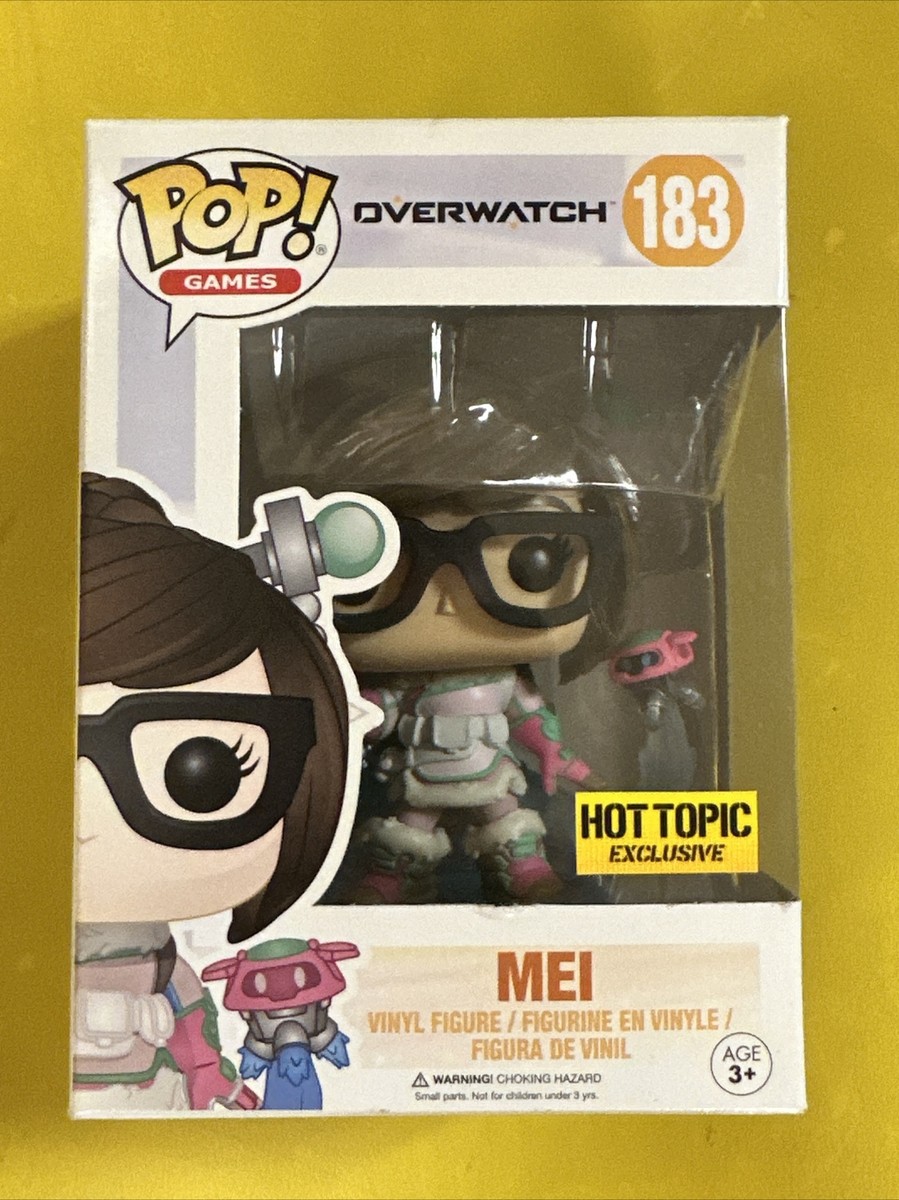 MEI FuNko PoP! #183 Games Overwatch NEW Hot Topic Exclusive Vinyl