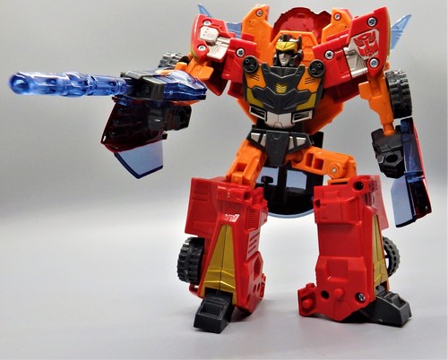 Hasbro Transformers Cybertron Series Deluxe Class EXCELLION 2005 completo al 100% - Foto 4 di 7